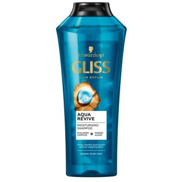 Gliss Aqua Revive Възстановяващ шампоан за нормална до суха коса 400 мл