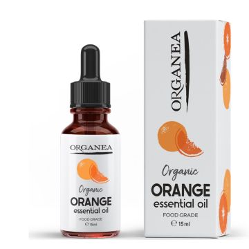 Organea Органик Етерично масло портокал за хранителни цели 15 мл