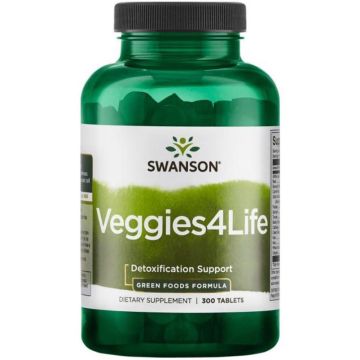 Swanson Veggies4Life Зеленчуци за Живот х300 таблетки