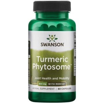 Swanson Turmeric Phytosome Фитозом от Куркума за храносмилателната система х 60 капсули