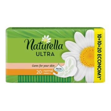 Naturella Ultra Normal Дневни дамски превръзки с лайка 20 бр