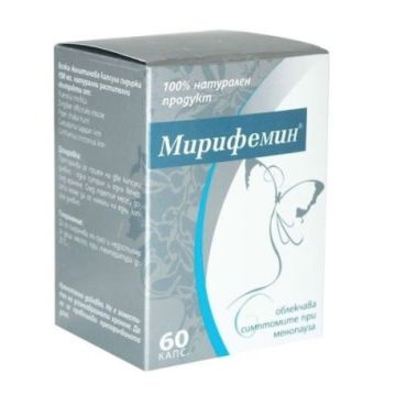 Мирифемин при менопауза 25 мг 60 капсули Onius trade