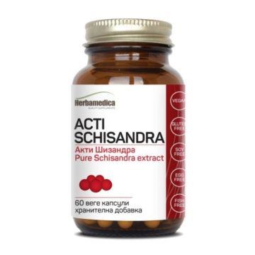 Herbamedica Acti Schisandra Акти Шизандра 400 мг х 60 капсули