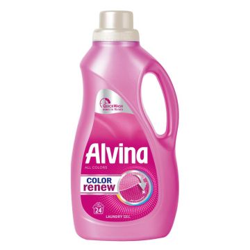 Alvina Color Перилен препарат за цветни тъкани - розов 1080 мл