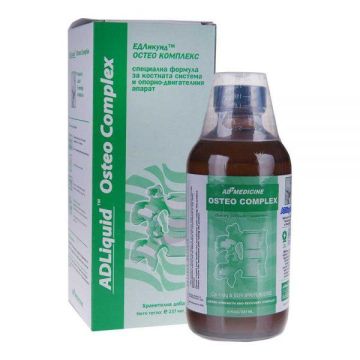 ADLiquid Osteo Complex Калций за здрава опорно-двигателна система - колоиден разтвор 250 мл AD Medicine