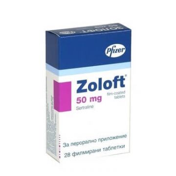 Золофт 50 мг х 28 таблетки Pfizer