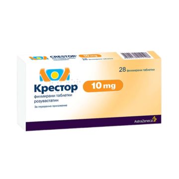 Крестор 10 мг х 28 таблетки AstraZeneca