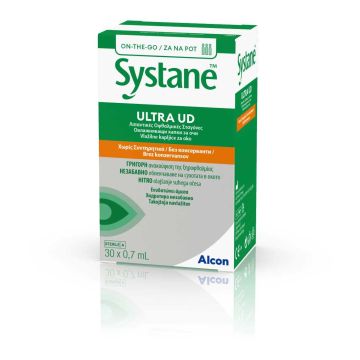 Systane Ultra UD Овлажняващи капки за очи 0,7 мл x 30 дози Alcon