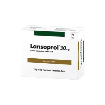 Лансопрол 30 мг х 28 капсули Nobel Pharma