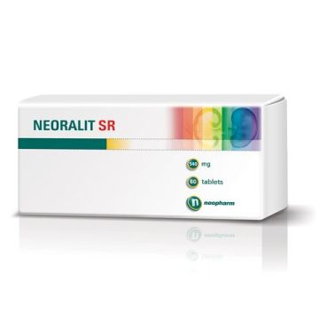 Neoralit SR Неоралит СР за правилното функциониране на сърцето и бъбреците 540 мг х60 таблетки Neopharm 
