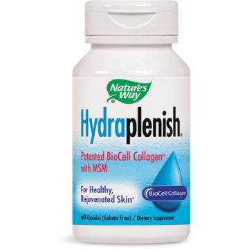 Nature's Way Hydraplenish with MSM Хидраплениш МСМ за здравето на кожата и ставите 750 мг х60 капсули