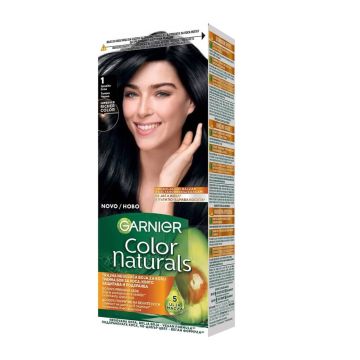 Garnier Color Naturals Трайна боя за коса, 1 Ultra Black