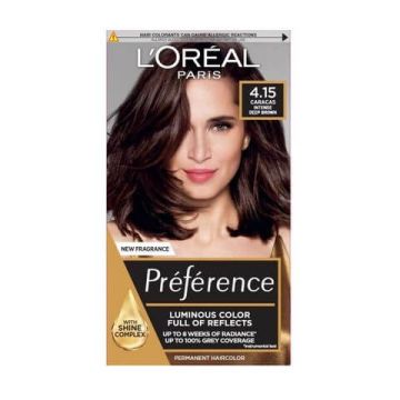 L’Oreal Preference Трайна боя за коса 4.15 Caracas