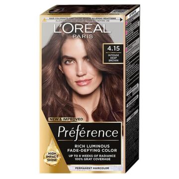 L’Oreal Preference Трайна боя за коса 4.15 Caracas