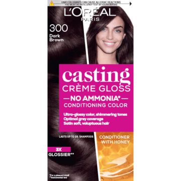 L’Oreal Casting Creme Gloss Боя за коса без амоняк 300 Darkest Brown