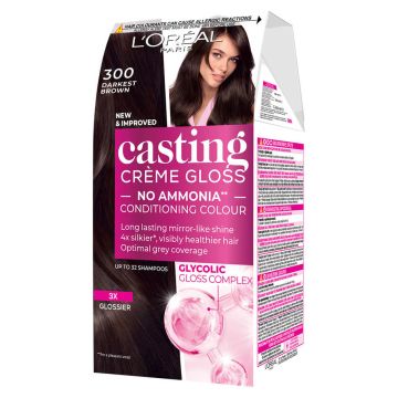 L’Oreal Casting Creme Gloss Боя за коса без амоняк 300 Darkest Brown
