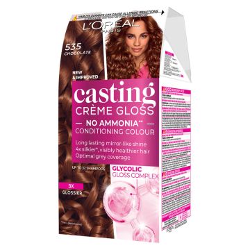 L’Oreal Casting Creme Gloss Боя за коса без амоняк 535 Chocolate