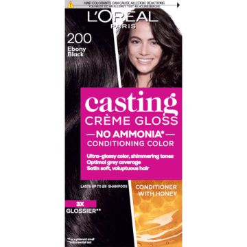L’Oreal Casting Creme Gloss Боя за коса без амоняк 200 Ebony Black