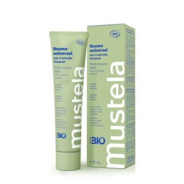 Mustela Organic Mултифункционален балсам с авокадо 75 мл