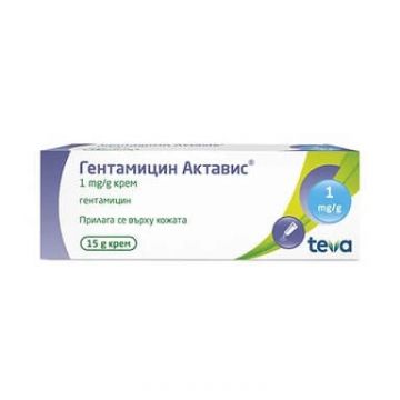 Гентамицин Актавис крем 1 мг/г х 15 г Teva