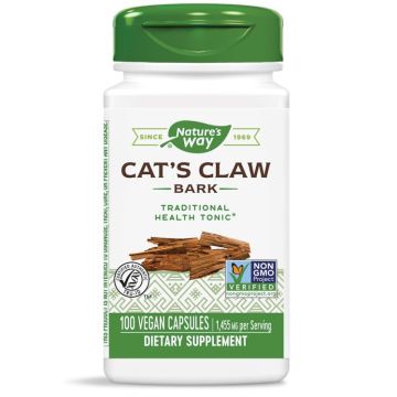 Nature's Way Cat's Claw Bark Кора от Котешки нокът за здрава имунна система 1455 мг х100 V капсули