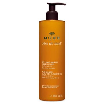 Nuxe Reve de Miel Измиващ гел за лице и тяло за суха и чувствителна кожа 400 мл