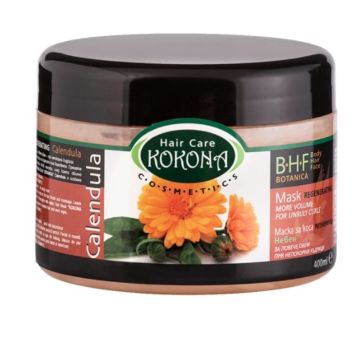 Kokona Hair Care B.H.F. Botanica Маска за коса за обем с невен 400 мл