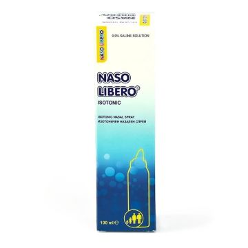 Naso Libero Isotonic 0.9% NaCl Изотоничен спрей за нос 100 мл