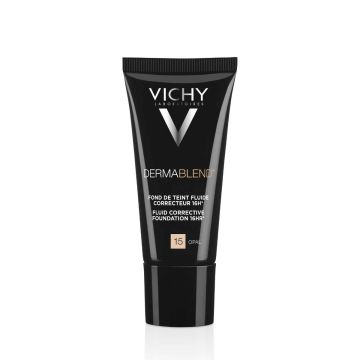 Vichy Dermablend Коригиращ фон дьо тен флуид за нормална до смесена кожа 15 опал SPF35 30 мл