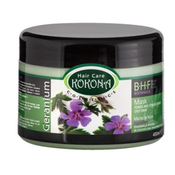 Kokona Hair Care B.H.F. Botanica Маска за мазна коса със здравец 400 мл