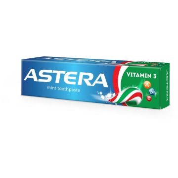 Astera Active+ Vitamin 3 Паста за зъби 100 мл