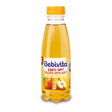 Bebivita сок меки ябълки без глутен 4М+ 500 мл