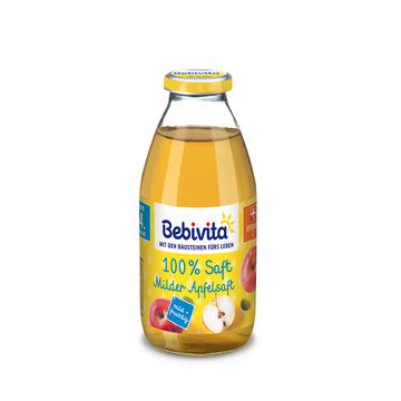Bebivita сок меки ябълки без глутен 4М+ 200 мл