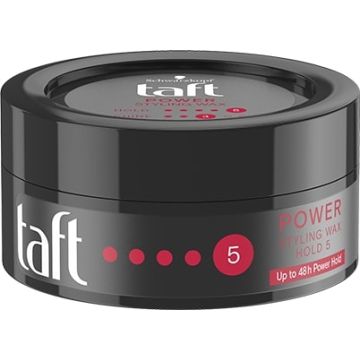 Taft Power Вакса за коса за мега силна фиксация с кофеин 75 мл