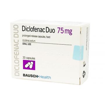 Диклофенак Дуо 75 мг х 30 капсули PharmaSwiss