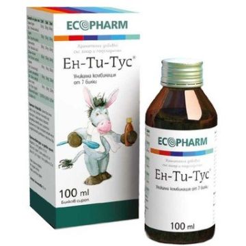 Ен-Ти-Тус Билков сироп за кашлица 100 мл Ecopharm
