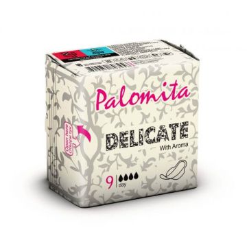 Palomita Delicate Дневни ароматизирани дамски превръзки 10 броя
