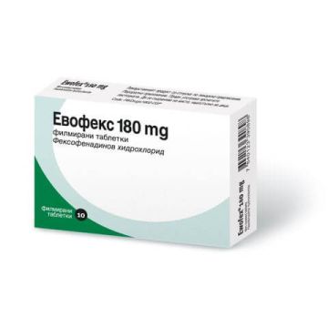 Евофекс 180 мг х 10 таблетки Ewopharma