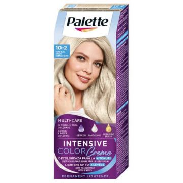 Palette Intensive Color Creme Дълготрайна крем боя за коса 10-2 Ultra Ash Blond