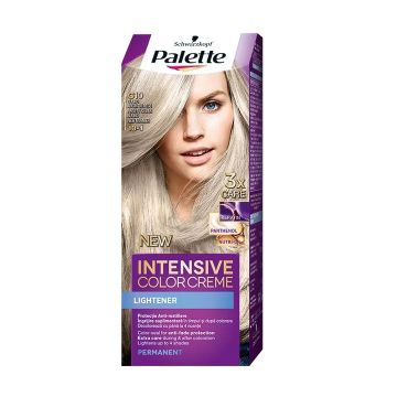 Palette Intensive Color Creme Tрайна крем-боя за коса C10 Frosty Silver Blond / Ледено сребърно рус