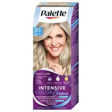 Palette Intensive Color Creme Дълготрайна крем боя за коса 10-1 Frosty Silver Blond