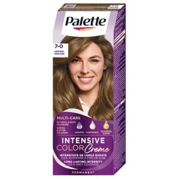 Palette Intensive Color Creme Дълготрайна крем боя за коса 7-0 Middle Blond