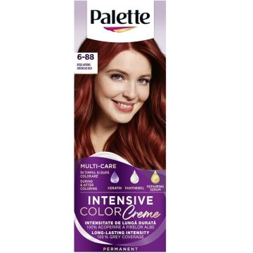 Palette Intensive Color Creme Дълготрайна крем боя за коса 6-88 Intensive Red