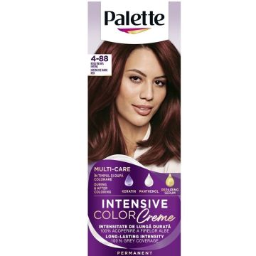 Palette Intensive Color Creme Дълготрайна крем боя за коса 4-88 Intensive Dark Red