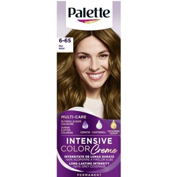 Palette Intensive Color Creme Дълготрайна крем боя за коса 6-65 Nougat