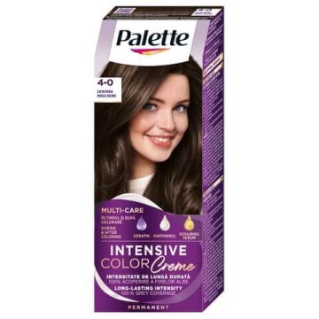 Palette Intensive Color Creme Дълготрайна крем боя за коса 4-0 Middle Brown