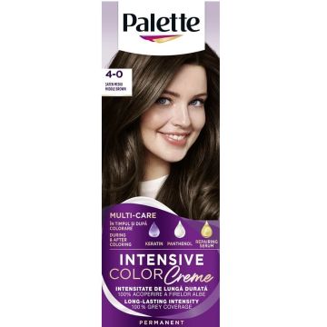 Palette Intensive Color Creme Дълготрайна крем боя за коса 4-0 Middle Brown