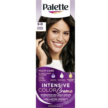 Palette Intensive Color Creme Дълготрайна крем-боя за коса 3-0 Dark Brown