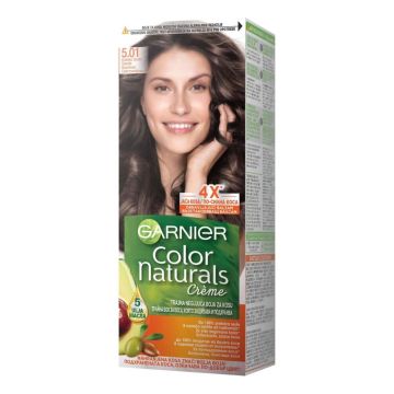 Garnier Color Naturals Трайна боя за коса, 5.01 Deep Light Brown