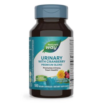 Nature's Way Urinary With Cranberry Червена боровинка в подкрепа за уринарния тракт 420 мг х 100 капсули